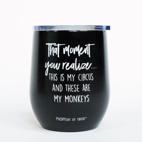 Better Mistakes Stainless Stemless Steel Wine Tumbler